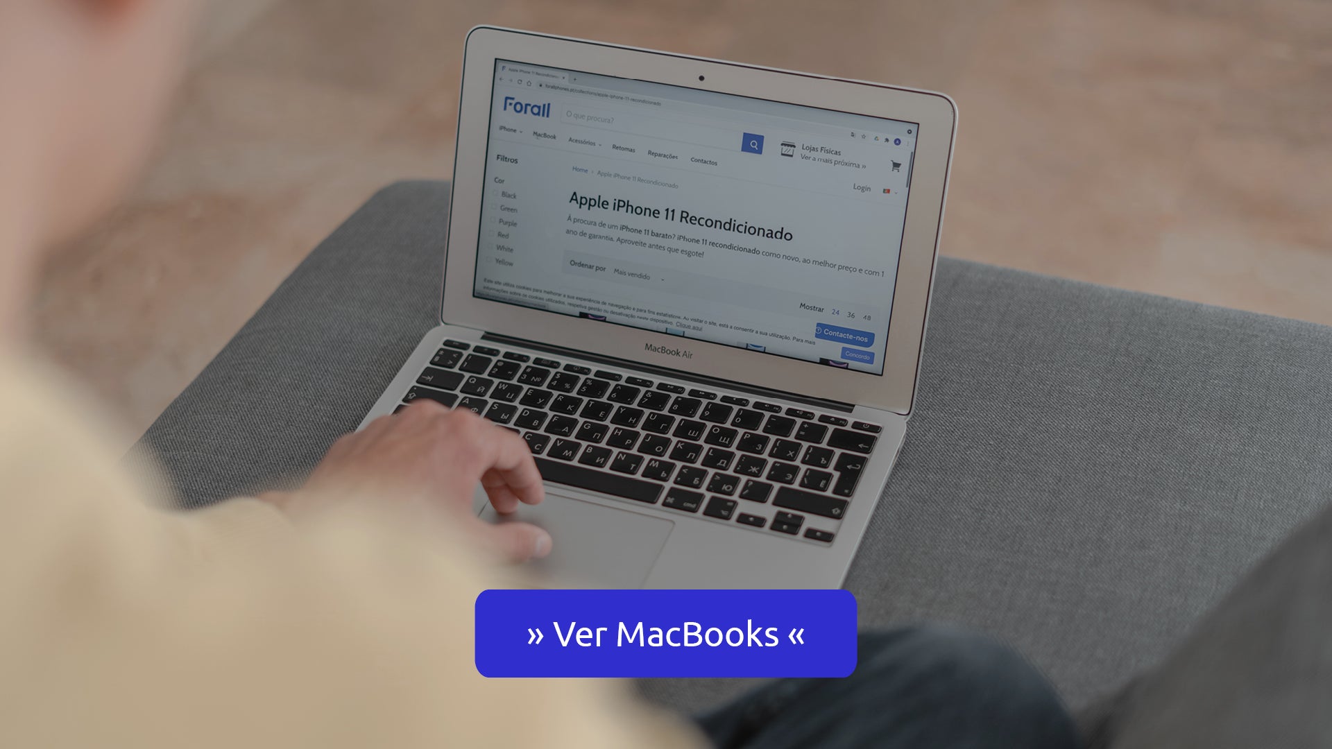 MacBooks Forall Phones baratos com garantia