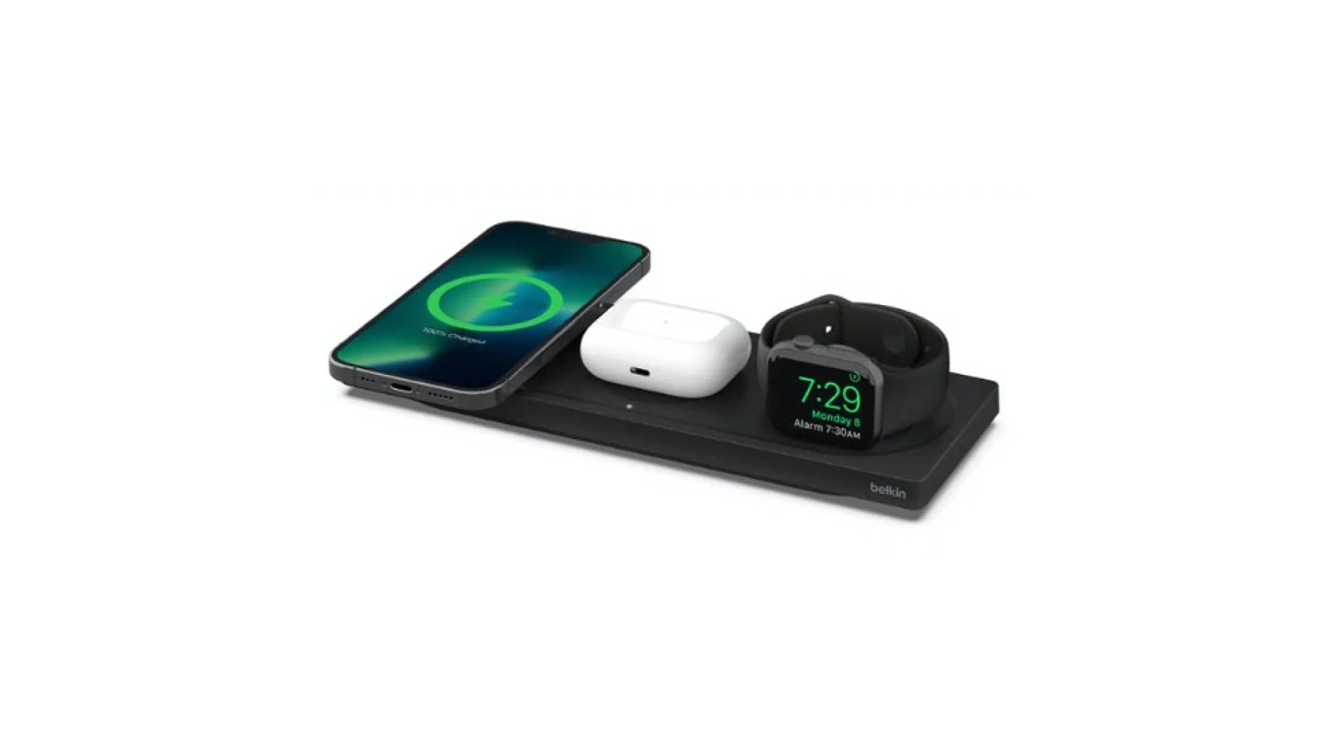 BoostCharge Pro 3-in-1 Wireless Charging Pad with MagSafe
